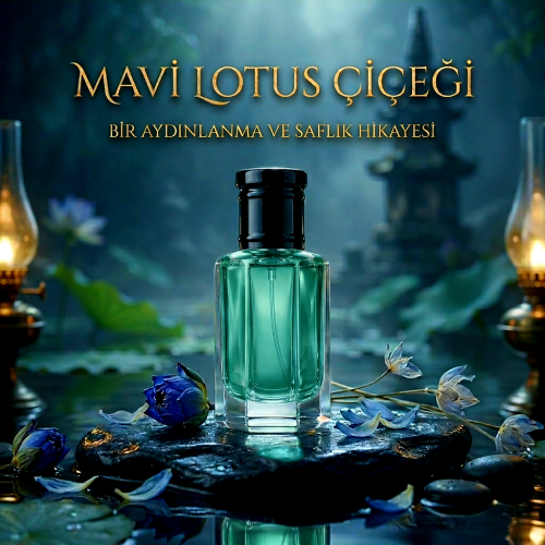 Mavi Lotus Çiçeği (Yarı Natürel) 